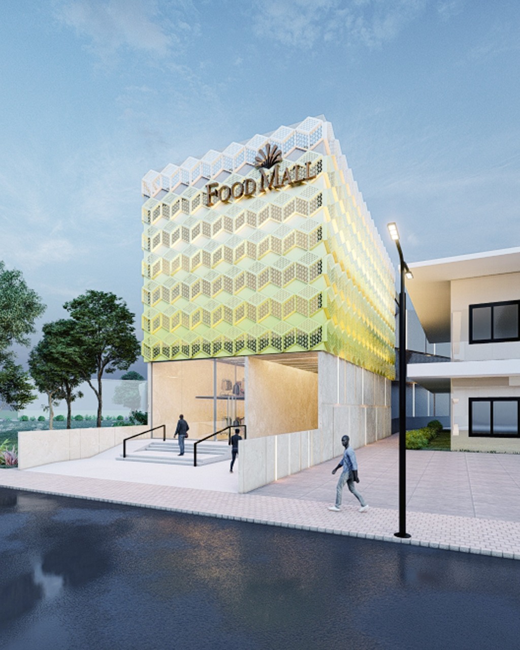Commercial building at Benin